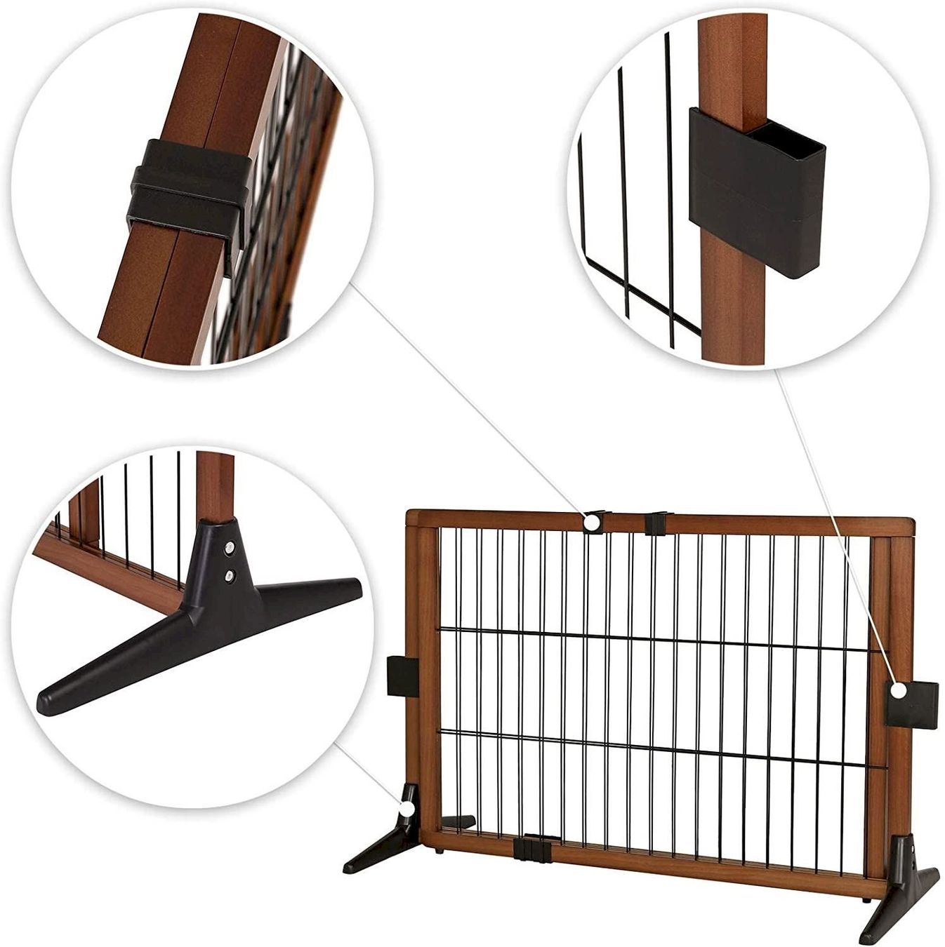 Box & Barriere di sicurezza: Absperrgitter / Hundeschutzgitter H50cm – Nuovo e nell'imballaggio originale da Bottighofen venduto da zaap 2