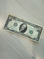 10 Dollar Banknote USA guter Zustand 1985