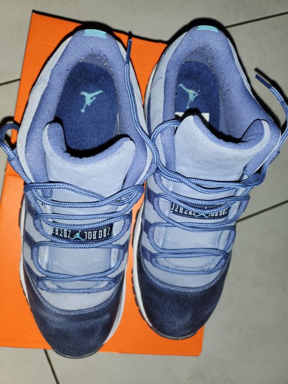 Jordan retro 11 blue on sale moon