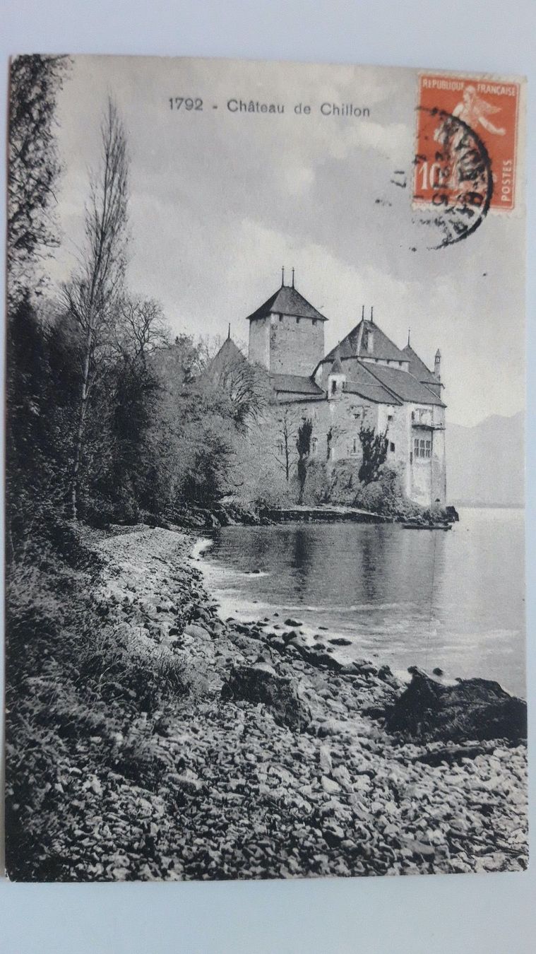Ansichtskarten: Chateau de Chillon – Gebraucht aus Sargans von nicsam1815