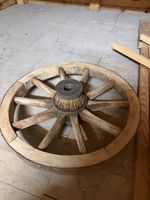 Antikes Wagenrad, Holzrad, Deko-Objekt - Top Zustand!