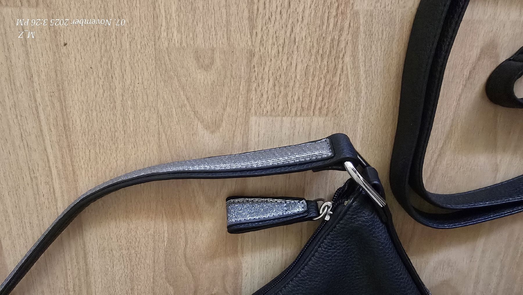 Gabor Borse da donna: GABOR Ledertasche Dunkelblau mit Silberdetails – Nuovo (secondo la descrizione) da Sursee venduto da M_Z 2