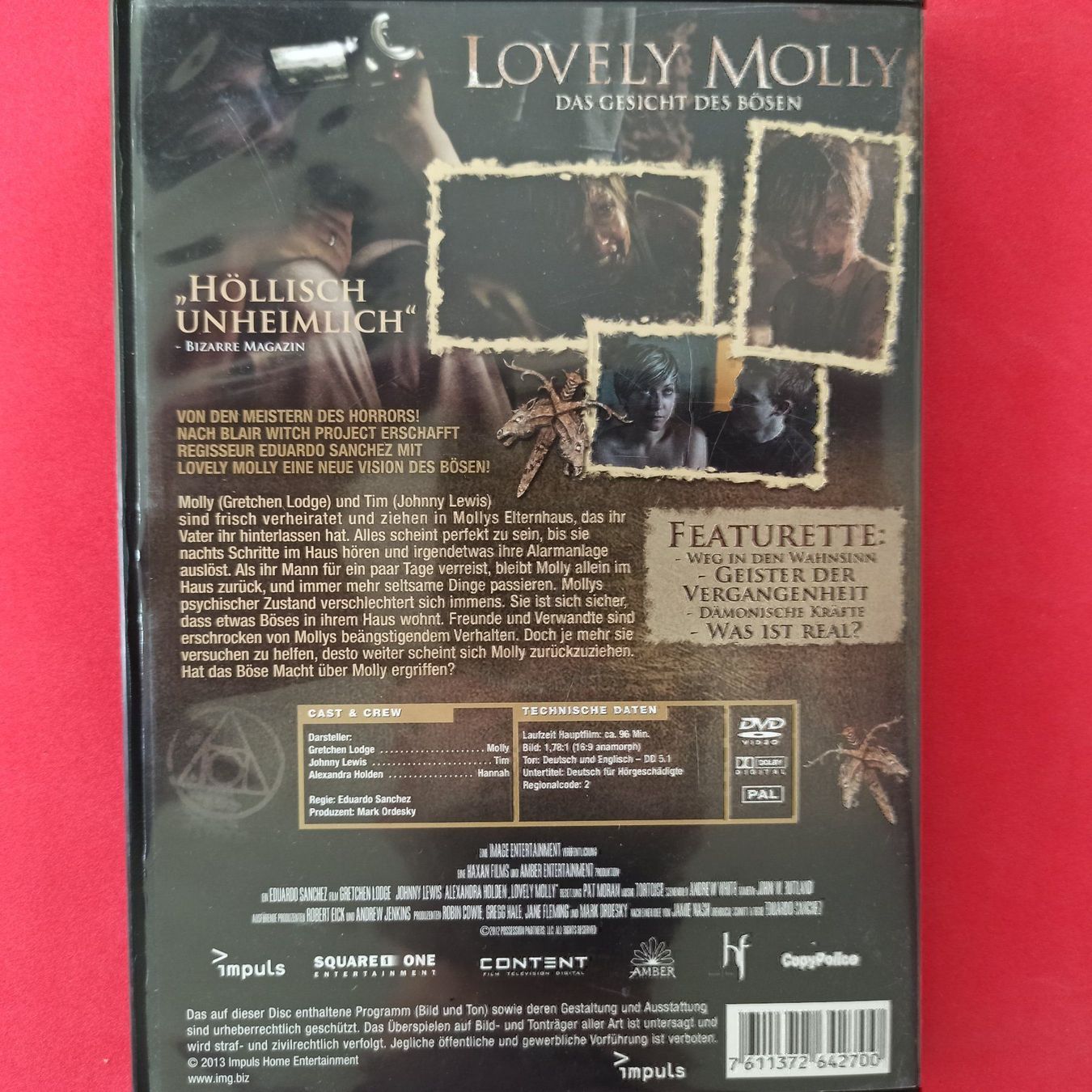 Tutti i DVDs: Lovely Molly – Usato da Dübendorf venduto da kb86_MOVIE 1