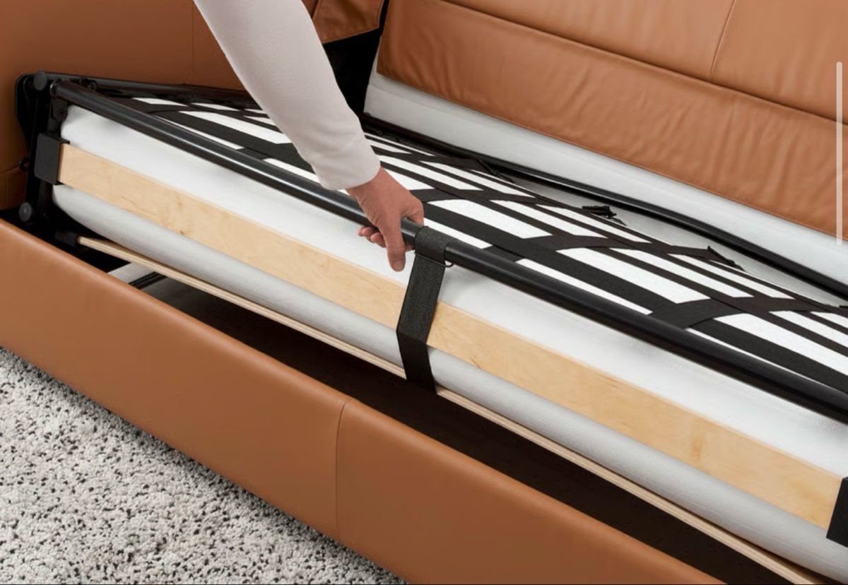 Ikea Sofas: VIMLE Echtleder Schlafsofa Bettsofa neu – Neuf (Voir description) à Unterengstringen par spazzolo 2