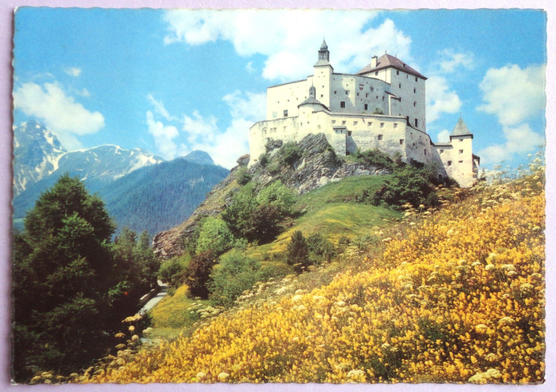 Ansichtskarten: Schloss Tarasp – Gebraucht aus Fétigny von Billy2miny