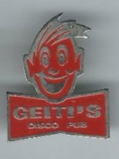 Placchette & Badge: Geiti's Disco Pub, Pin – Usato da Zürich venduto da t24_de