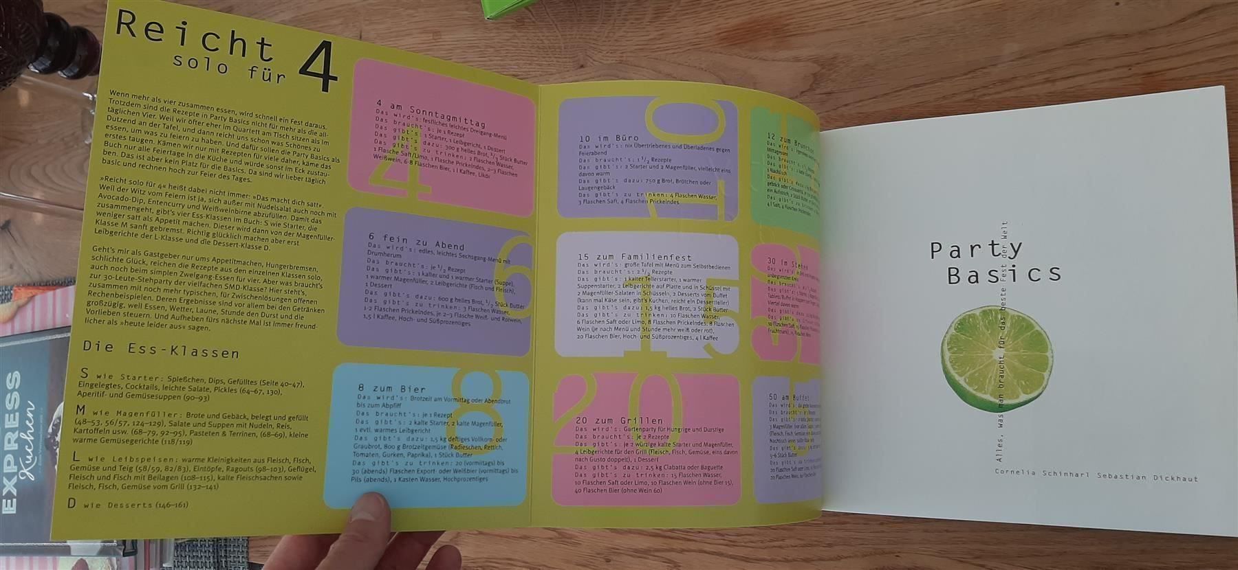 Bücher: Party Basics (GU Verlag) – Neu (gemäss Beschreibung) aus Affoltern am Albis von Sabinezc 3