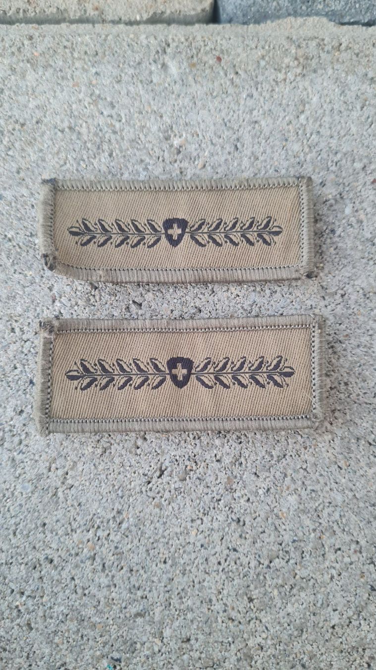 Schweizer Armee Plaketten & Abzeichen: CH Armee / 2-mal Milizabzeichen Armee 21 / Dienstabzeichen – Gebraucht aus Safenwil von Husqi2000
