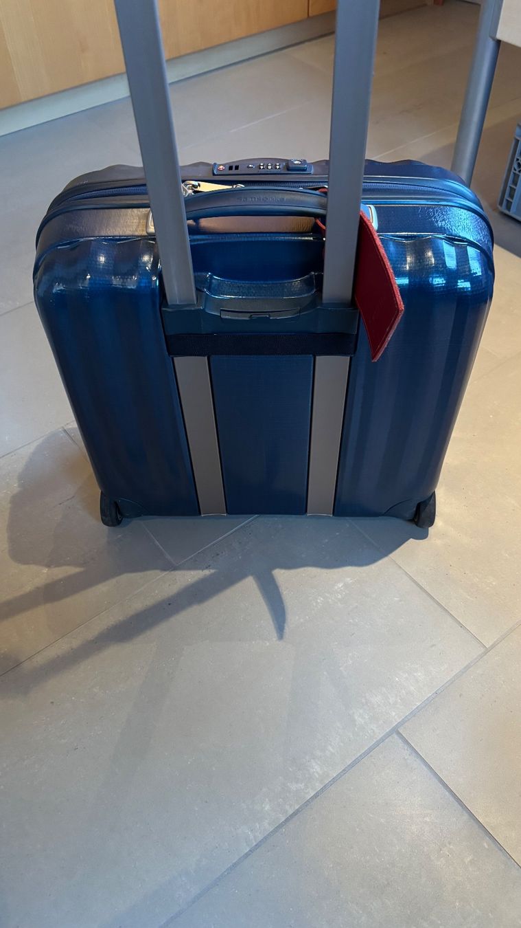Samsonite Valigie: Samsonite - Lite Cube Rolling Tote Plus Blue – Usato da Hinwil venduto da Geo5 2