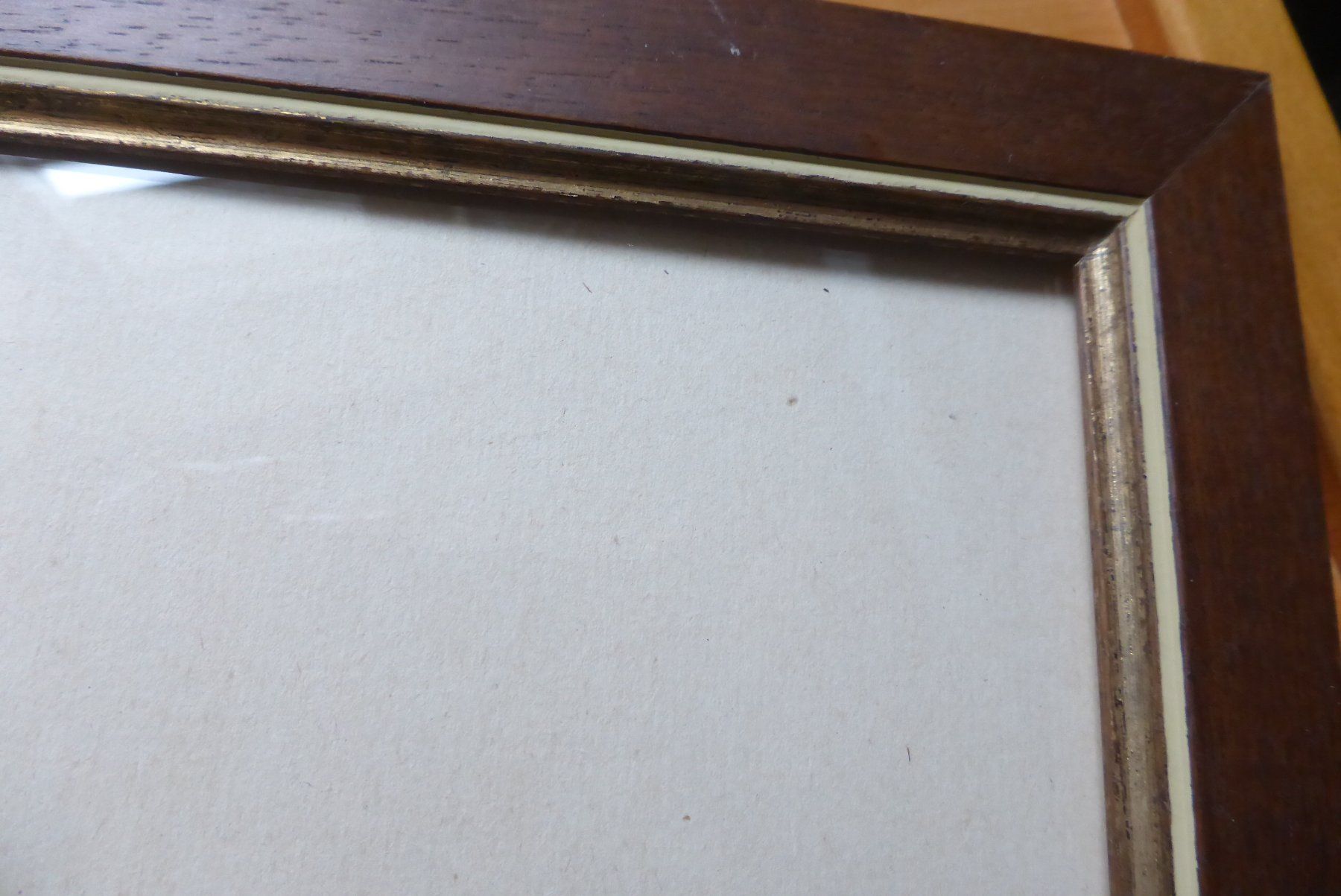 Cornici: Bilderrahmen mit Gold Innen-PP -  33 x 28 cm – Usato da Brunnadern venduto da lavendel 1
