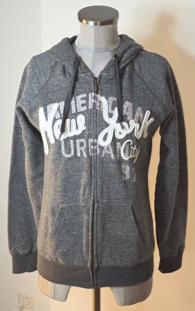 S 36/38 BLACKBOX kuschelwarme Kapuzenjacke Hoodie mit Kapuze