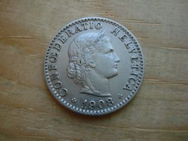 (S1) 20 Rappen 1908