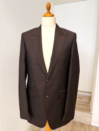 Alferano Executive Masssakko - Loro Piana Stoff - Gr. 48