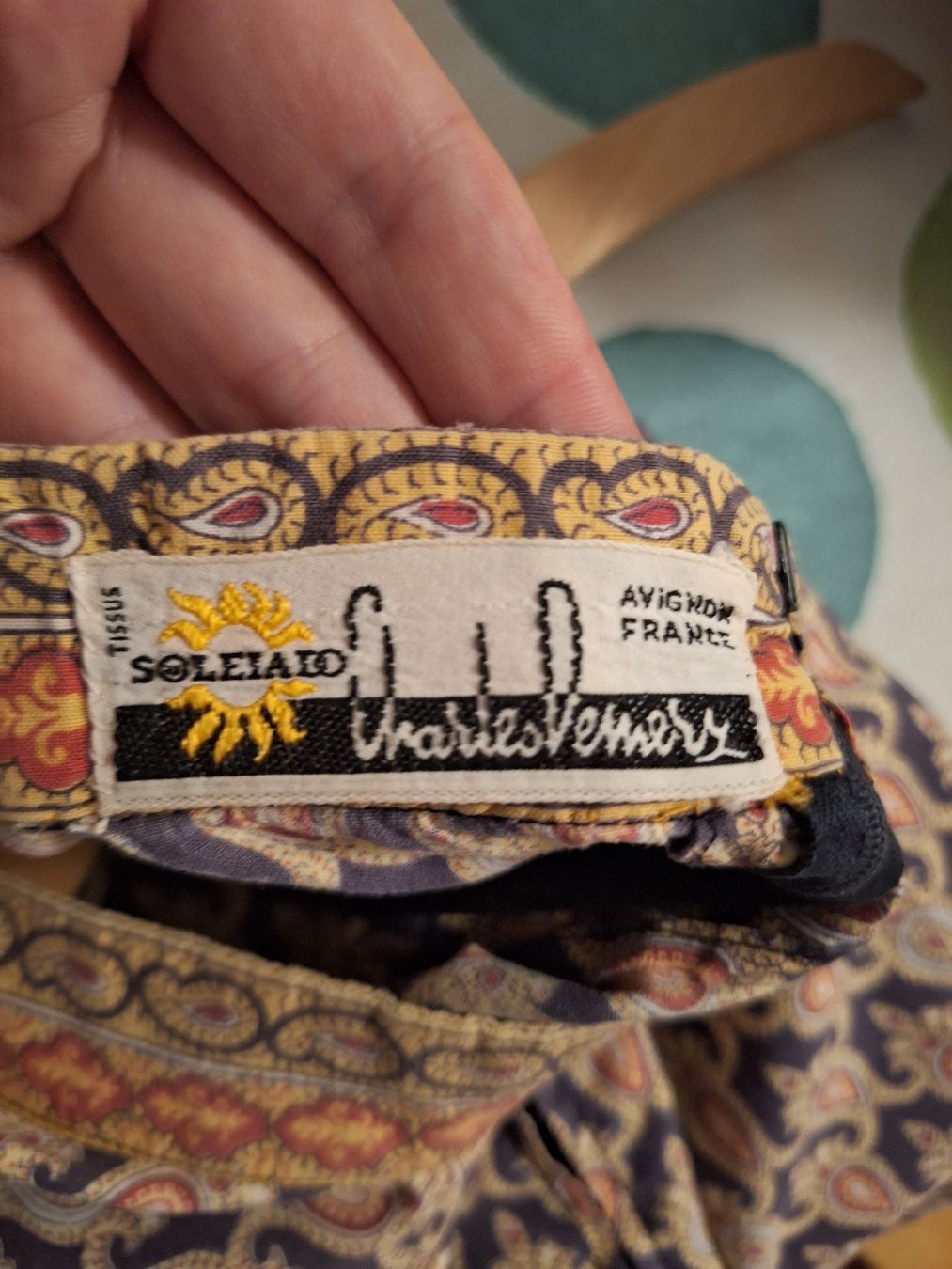 Vestiti: Vintage 70s Kleid Grösse S – Usato da Riehen venduto da Mamestra 2