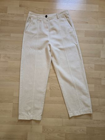 Massimo Dutti Flowing Twill Hose  Gr 38