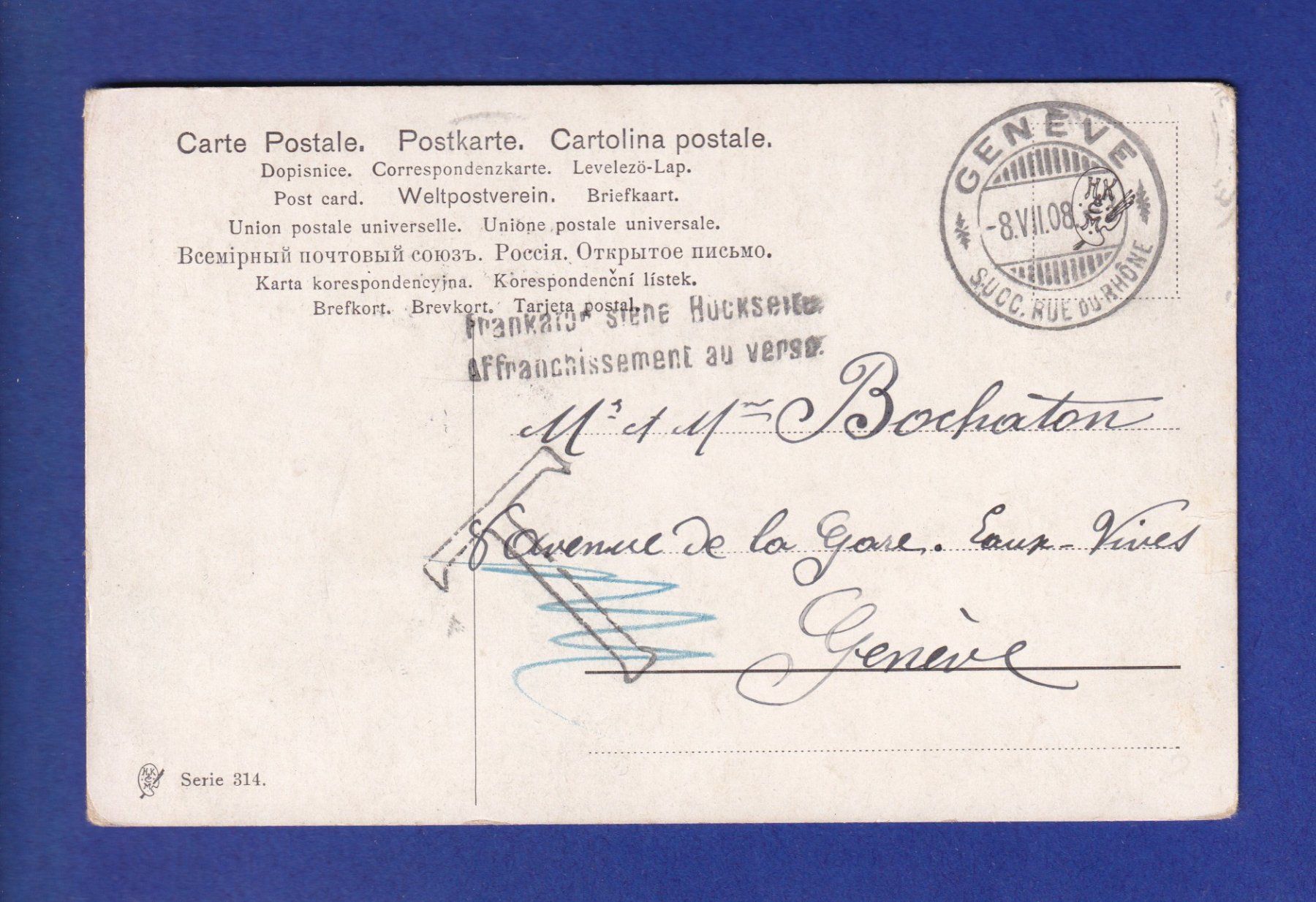 Cartoline postali: OISEAU - Cygnes – Usato da Pully venduto da nicecards-shop 1
