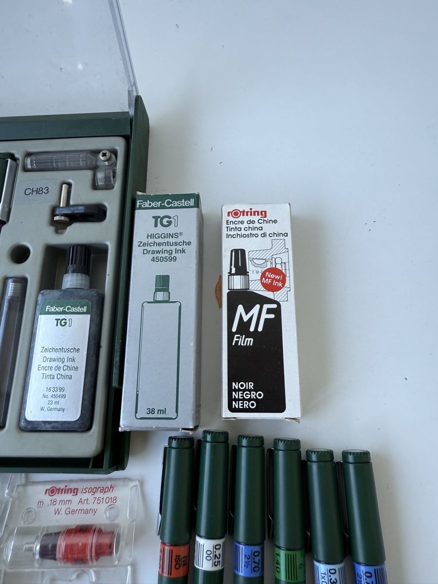 Faber-Castell Stylos & Marker: Faber Castell und Rotring Tusche Stifte – D'occasion à Zürich par Geniuss 5