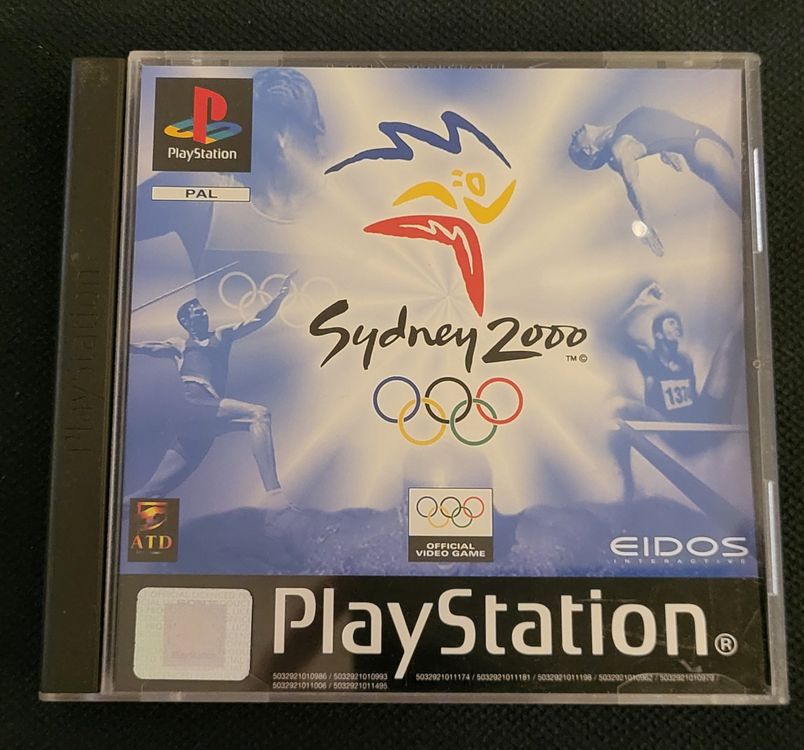 Jeu PS1 Sydney 2000 – Complet Avec Boîtier Et Notice – Bon état – Collector