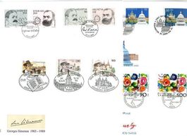 Gemeinschaftsausgaben  10 Sätze in FDC (F132)