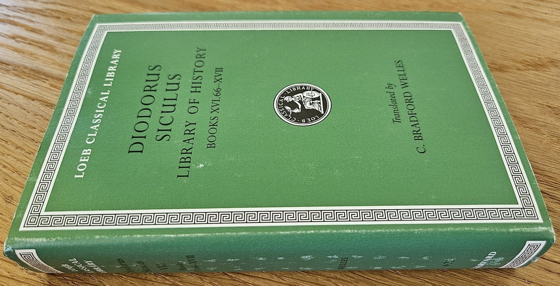 Bücher: Diodorus Siculus: Library of History – Gebraucht aus Schaffhausen von asyouwestley 1