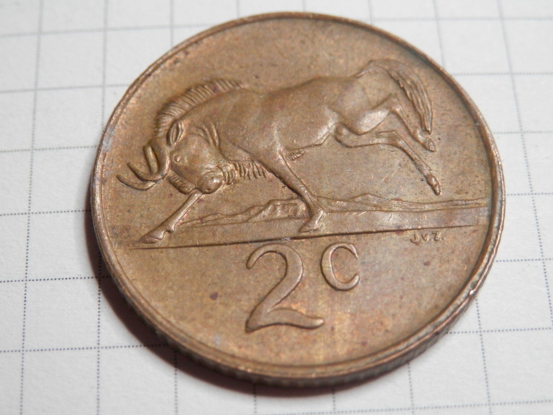 Tutti le monete: Südafrika  2 Cent, 1988 – Usato da Weiach venduto da weiach81