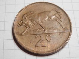 Südafrika  2 Cent, 1988