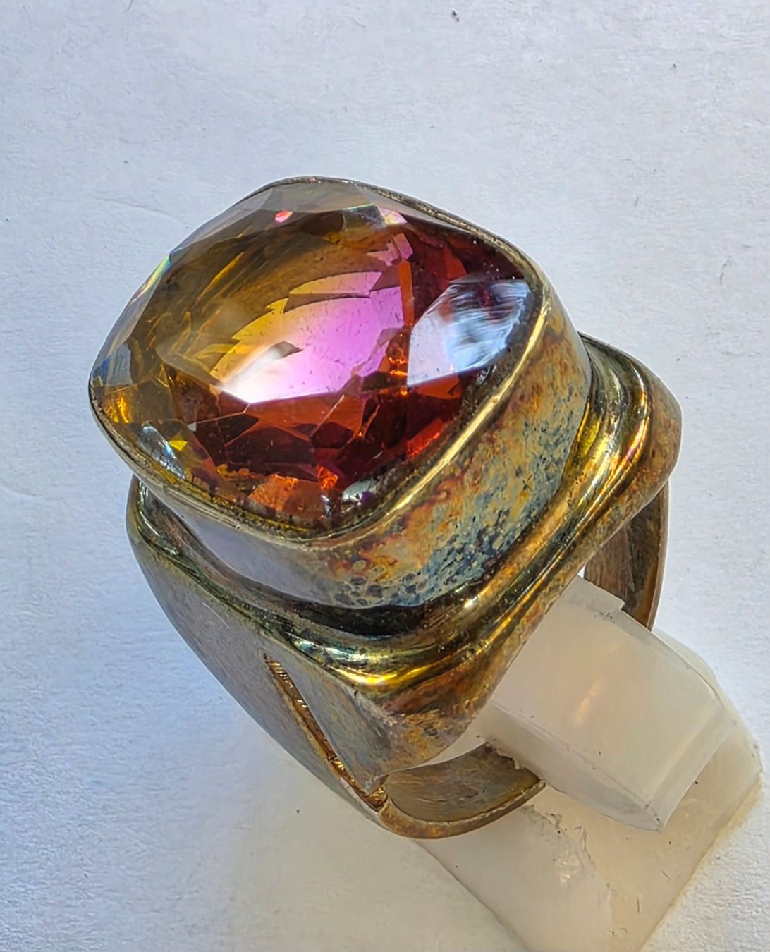 Anelli: Zweifarbiger Silber Fingerring – Nuovo (secondo la descrizione) da Zürich venduto da ben_mn5h 6