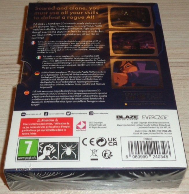 Giochi: Full Void ***Special-Edition*** (Evercade) – Usato da Thun venduto da Gameparadise 1