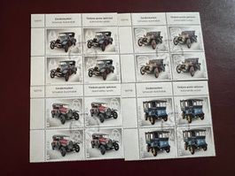 2015  Erstag gest. Serie Viererblock  Nr.1556-59 (3925)