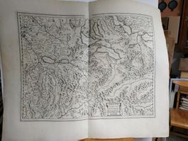 Schweiz - "ARGOW cum parte merid. Zurich Gow" - 1634 ca.