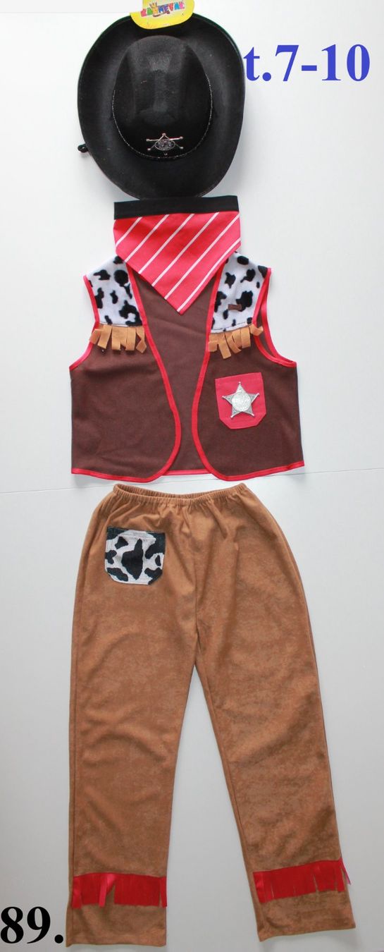 Costumi: Costume Cowboy  t. 7 - 10 ans – Usato da Peseux venduto da CoolShoping