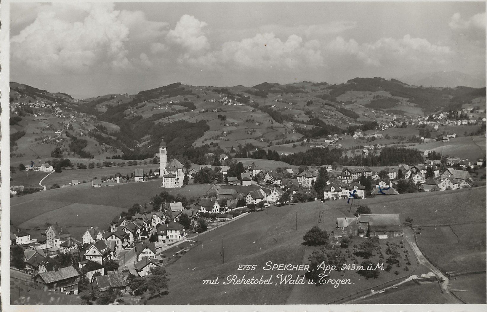 Cartoline postali: Speicher, 1944 – Usato da Frauenfeld venduto da Merk52