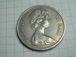 Fidschi  20 Cent, 1985