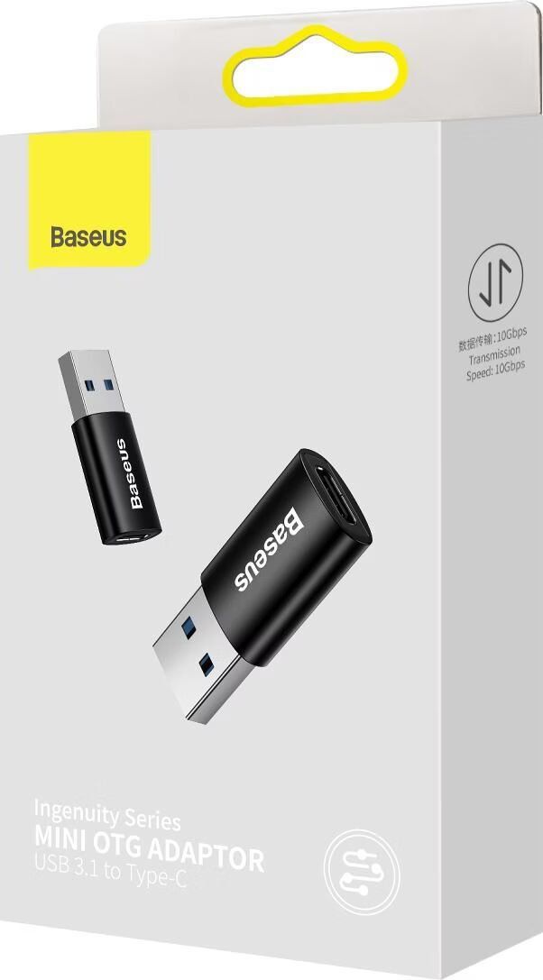 Baseus Unità & Adattatore: Baseus USB-A to USB-C Mini Adapter – Nuovo e nell'imballaggio originale da Niederurnen venduto da mowgli_1963 3