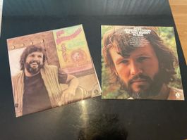 2 Vinyl Schallplatten Kris Kristofferson Konvolut