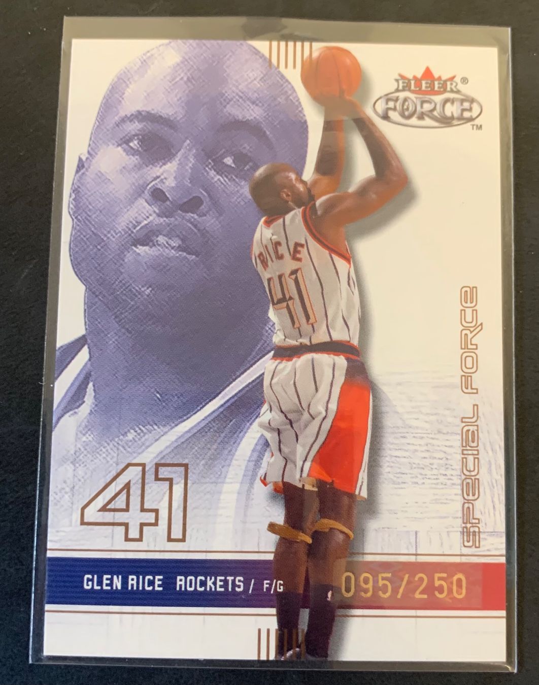 Nba Carte collezionabili: NBA Glen Rice Special Force Card – Nuovo (secondo la descrizione) da Muttenz venduto da joba23