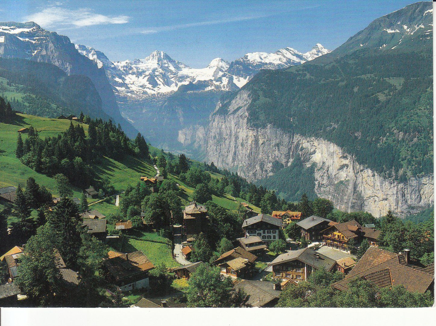 Cartoline postali: Wengen 1989 – Usato da Bürglen TG venduto da StampGraf