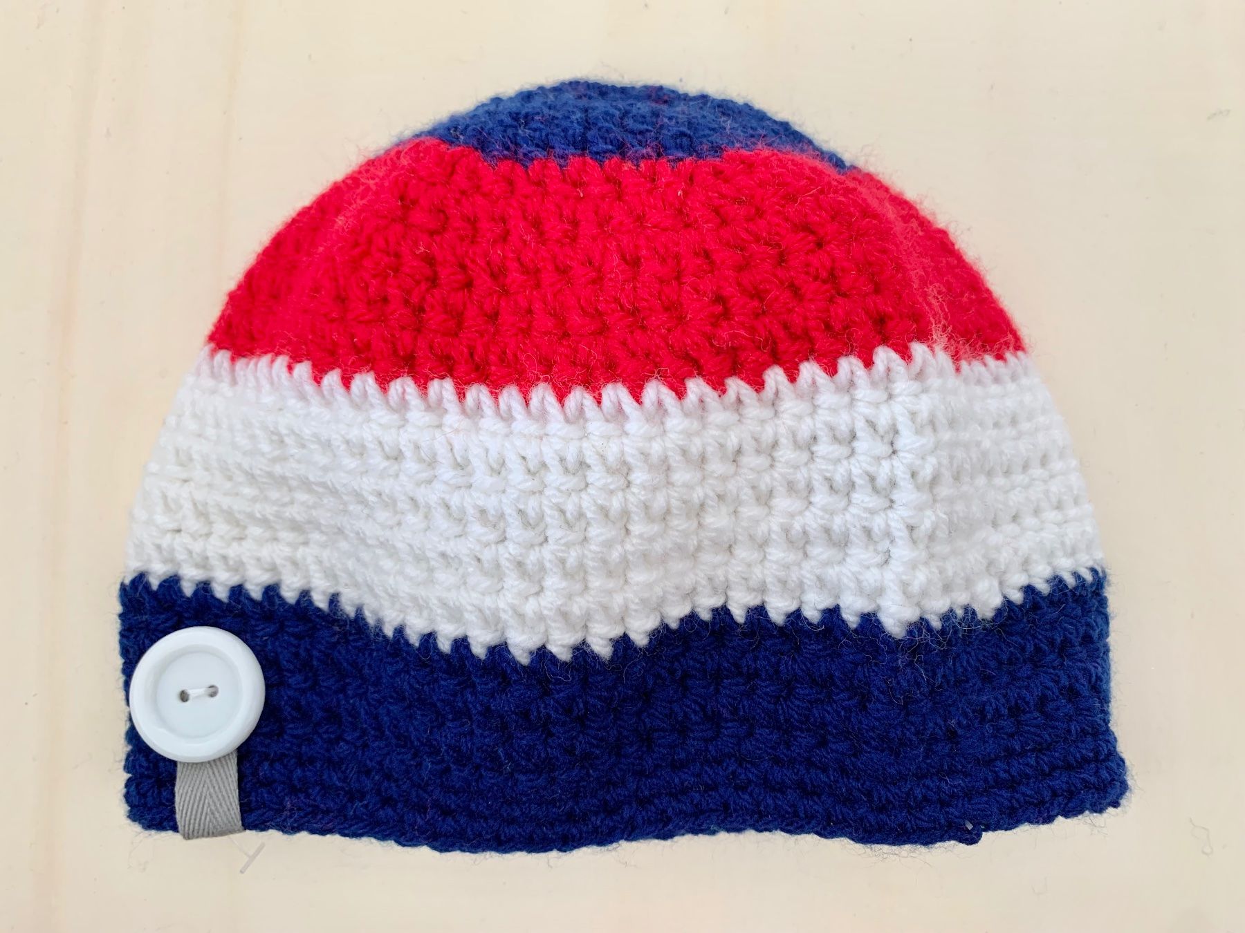Altro abbigliamento per bambino: Kappe 3 in 1 mit oder ohne Bommel tragbar, Handarbeit – Nuovo e nell'imballaggio originale da Emmenbrücke venduto da swissmade-miracles 4