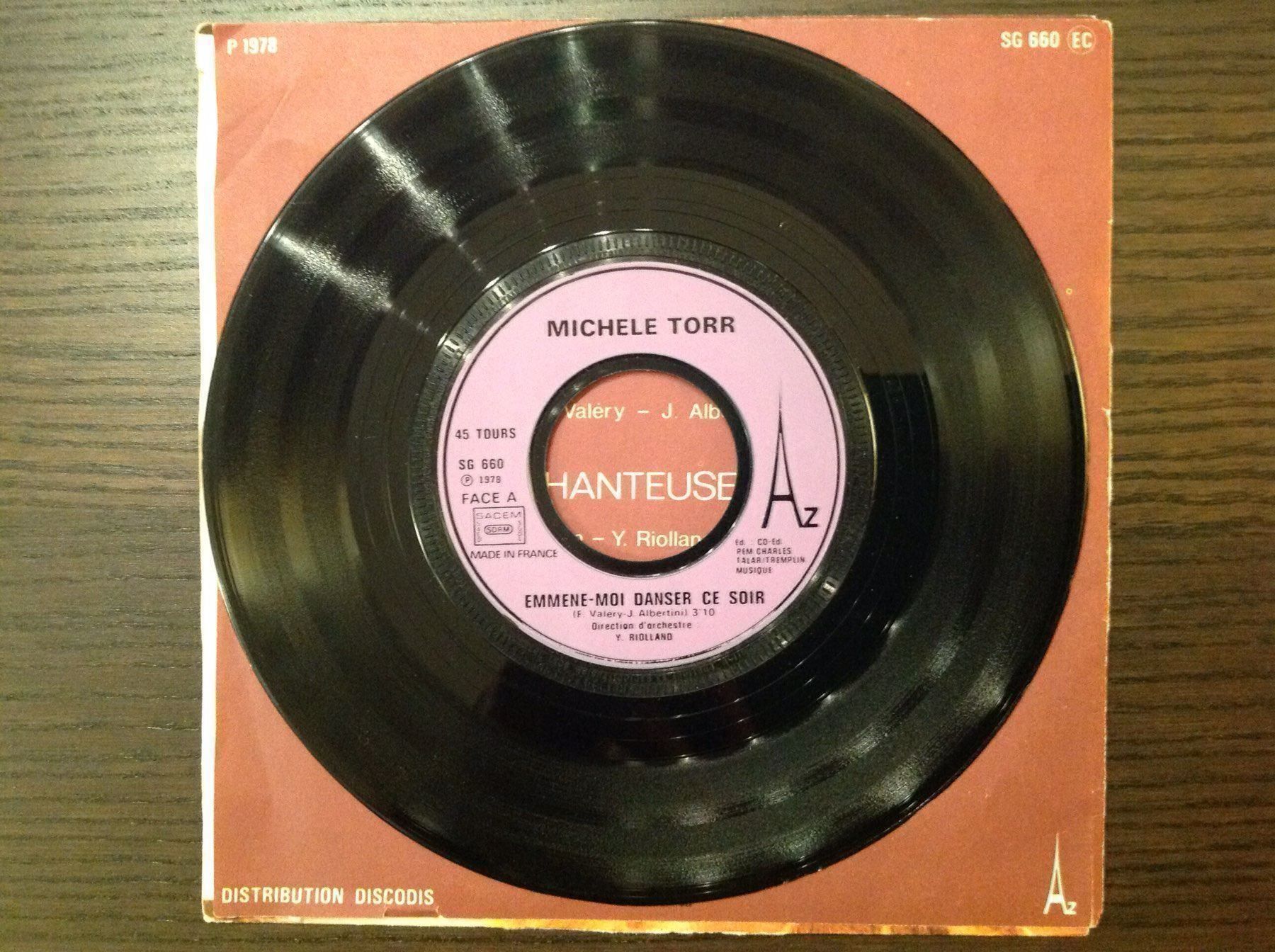 Dischi in vinile: Michèle Torr - Emmène-moi danser ce soir – Usato da Aigle venduto da St_anger 2