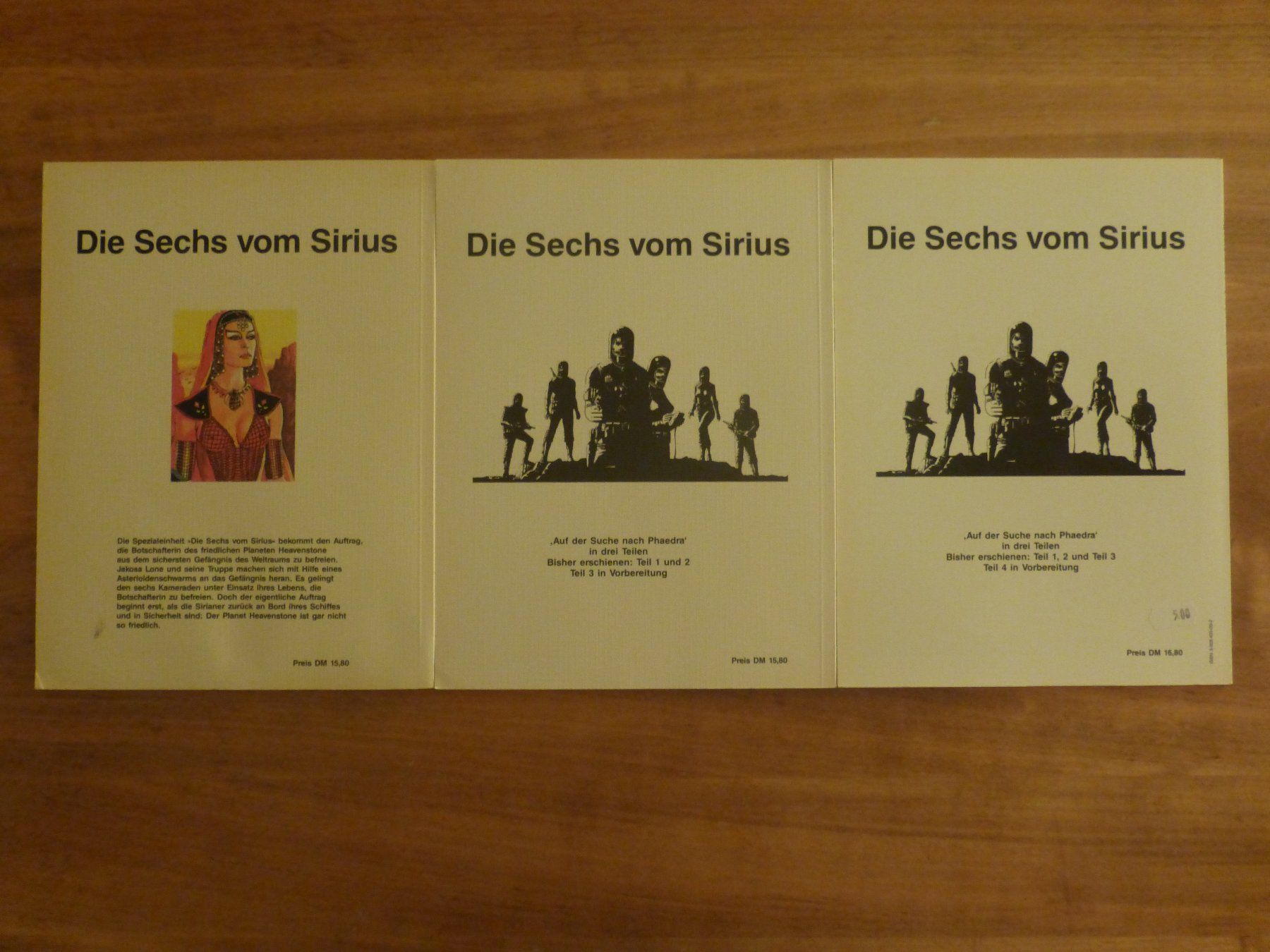 BD: Die sechs vom Sirius Sci-Fi Doug Moench Paul Gulacy Comic – D'occasion à Zumikon par psisound 1