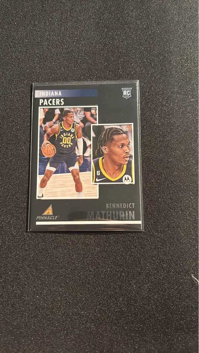 Panini Carte collezionabili: Benedict Mathurin - RC - Indiana Pacers - Pinnacle – Usato da Kaiseraugst venduto da Baum_12