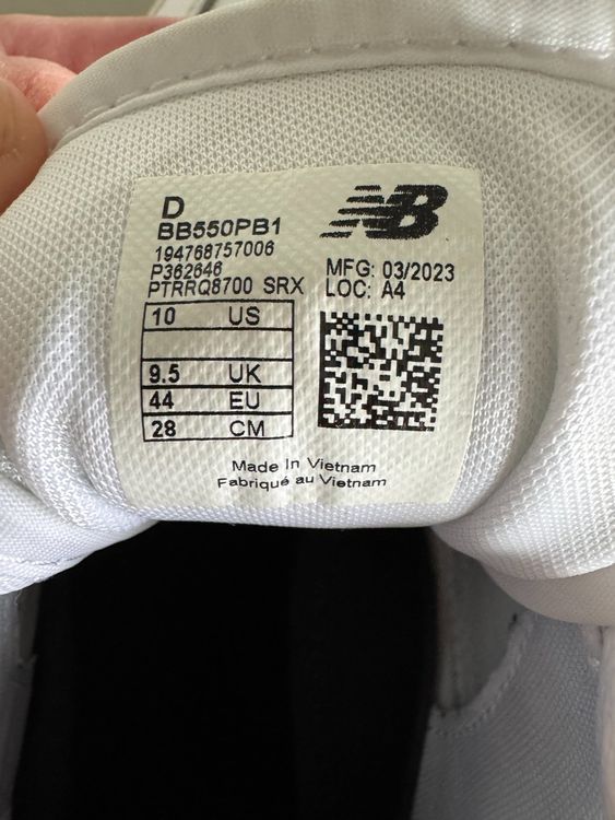 New Balance Scarpe da uomo: new balance 550 Schuhe Gr. 44 – Usato da Ottenbach venduto da sonnenstube01 5