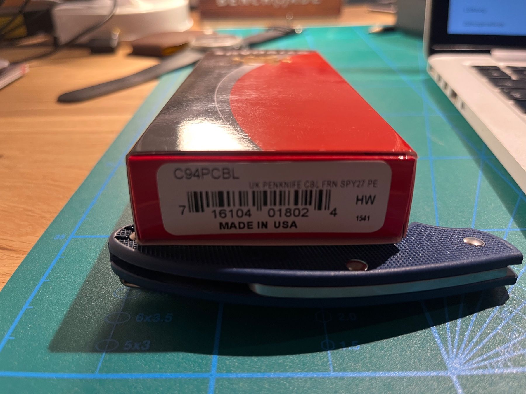 Spyderco Coltelli tascabile: Spyderco UK Penknife CMP SPY27 Blue – Nuovo e nell'imballaggio originale da St. Niklaus VS venduto da wildholzmann 4