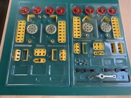 MECCANO sets avec poulies et engrenages