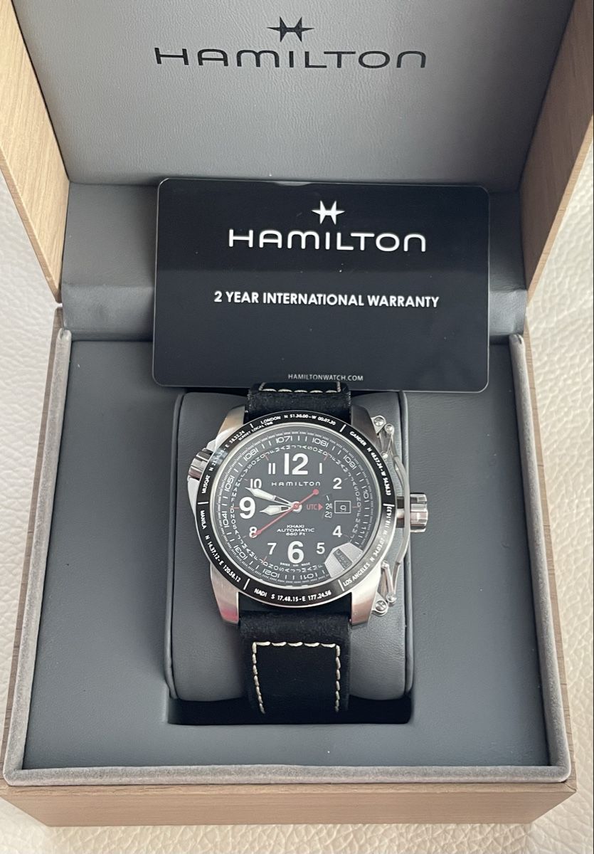 Hamilton Uhren: Montre Hamilton Khaki Automatic en acier – Gebraucht aus Posieux von Angeles82 7