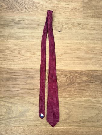 Suitsupply Krawatte Herren – Rot/Bordeaux – 150 × 8 cm