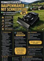 RAUPENMÄHER MIT SCHNEEPFLUG