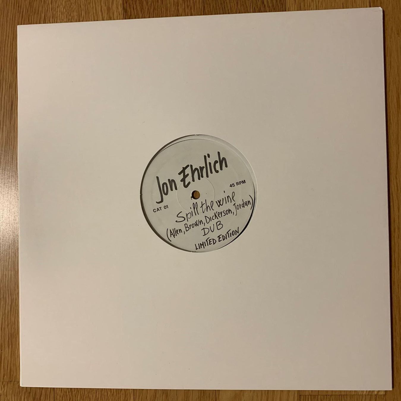 Dischi in vinile: JON EHRLICH / SPILL THE WINE – Usato da Sarnen venduto da m-basic 1