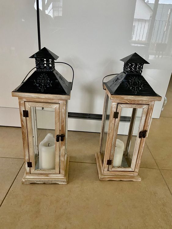 FINK Stumpenkerze Klein – Ca. 40h Brenndauer, 10 Cm Hoch, Ø 8 Cm, Grau-braun (taupe) – Für Windlichter, Laternen & Kerzenständer