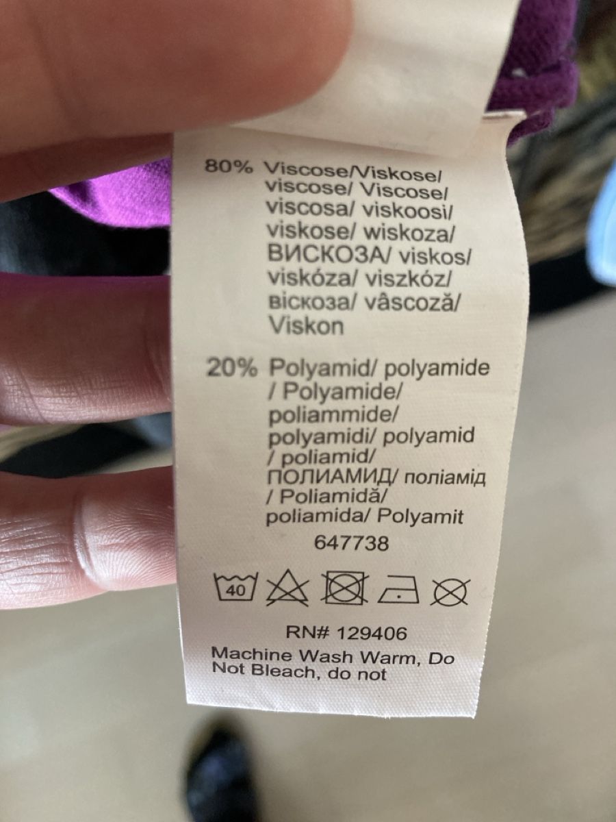 Vestiti: Lila Pulloverkleid mit Hirsch-Motiv Grösse L – Usato da Pfäffikon ZH venduto da 8perleamsee10 2